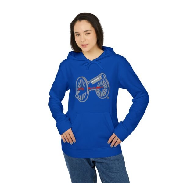 Detroit Red Wings vs Columbus Blue Jackets 2025 Stadium Series Adidas Unisex Fleece Hoodie - Image 7