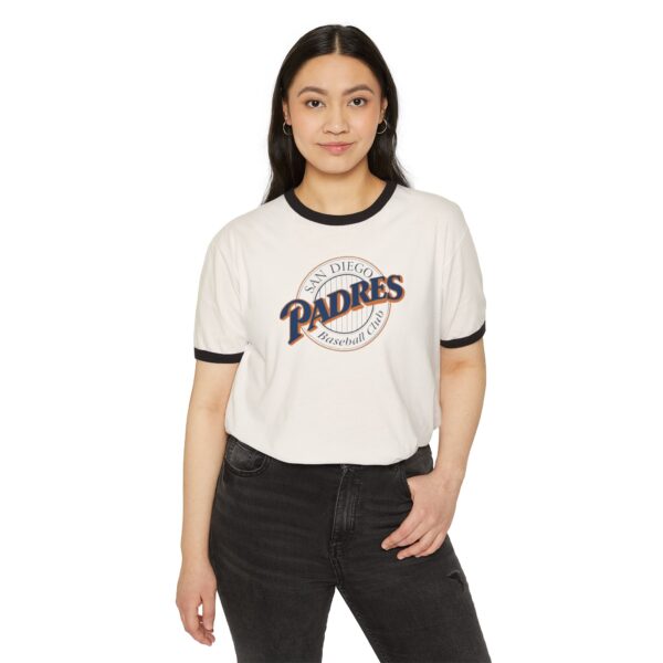 San Diego Padres Unisex Cotton Ringer T-Shirt - Image 7