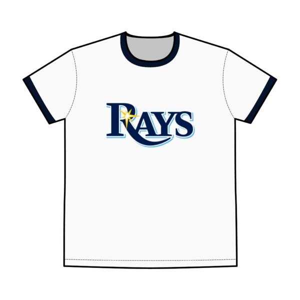 Tampa Bay Rays Men's Staple Ringer Tee - Image 3