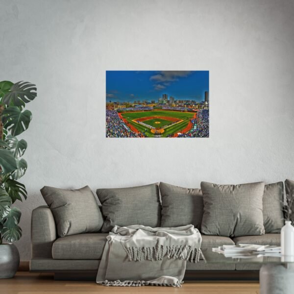 Chicago Cubs Wrigley Field Fine Art Posters - Image 2