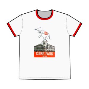 Philadelphia Shibe Park / Connie Mack Stadium Men's Staple Ringer Tee