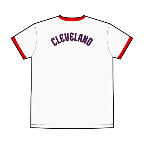 Cleveland Guardians Men's Staple Ringer Tee - Image 2