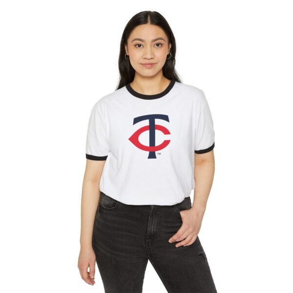 Minnesota Twins Unisex Cotton Ringer T-Shirt - Image 11