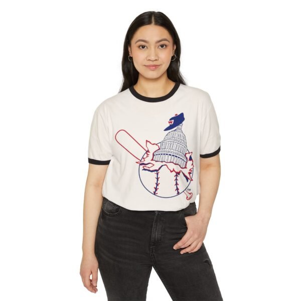 Washington Nationals Unisex Cotton Ringer T-Shirt - Image 11