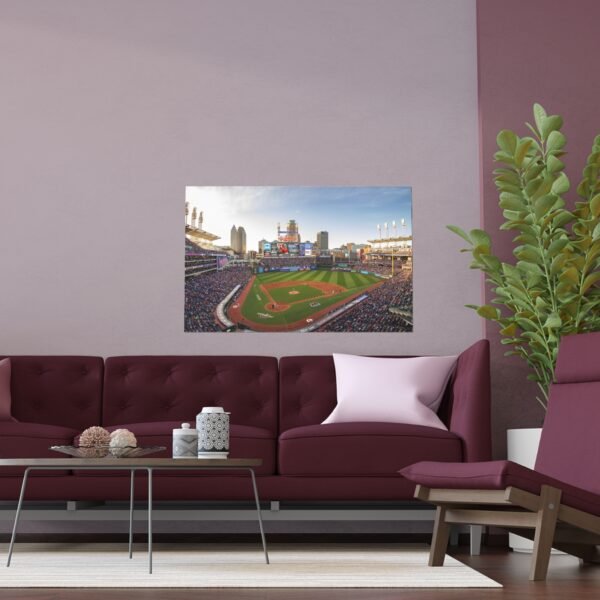 Cleveland Guardians Progressive Field Indoor and Outdoor Silk Posters - Image 3