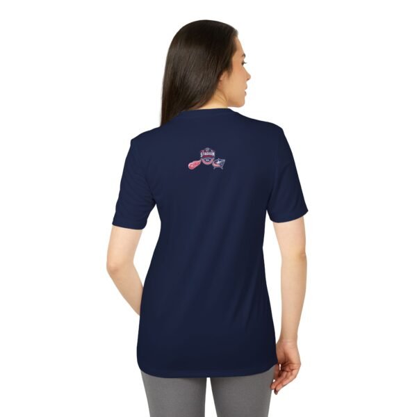Detroit Red Wings vs Columbus Blue Jackets 2025 Stadium Series Adidas Unisex Sport T-shirt - Image 8