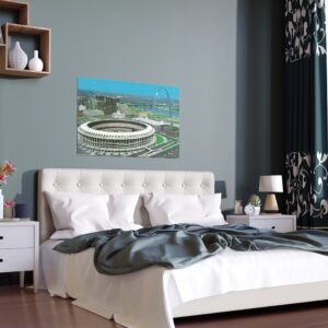 St. Louis Cardinals Busch Stadium Indoor and Outdoor Silk Posters