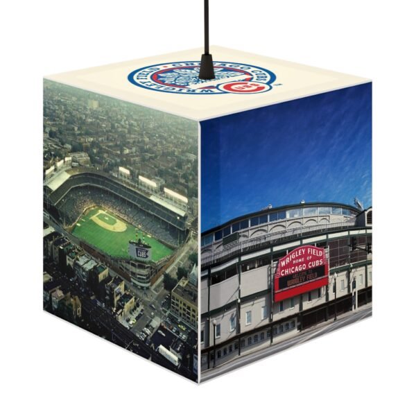 Chicago Cubs Wrigley Field Light Cube Lamp
