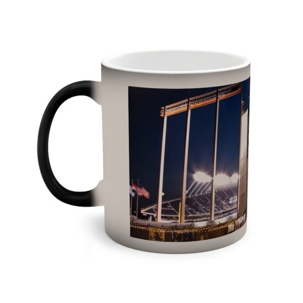 Kansas City Royals Kauffman Stadium Color-Changing Mug, 11oz - Image 4