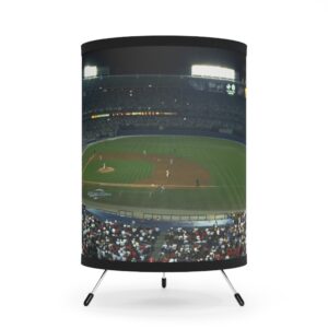 Atlanta Braves Atlanta-Fulton County Stadium Tripod Lamp with High-Res Printed Shade, USCA plug