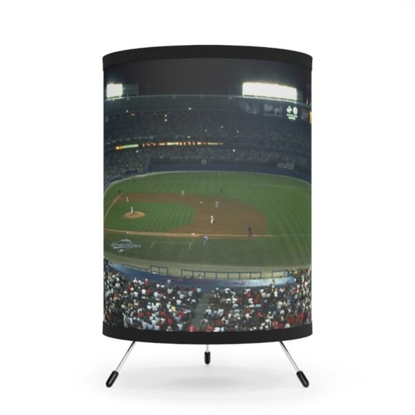 Atlanta Braves Atlanta-Fulton County Stadium Tripod Lamp with High-Res Printed Shade, USCA plug