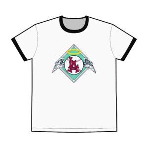 Los Angeles Angels Men's Staple Ringer Tee
