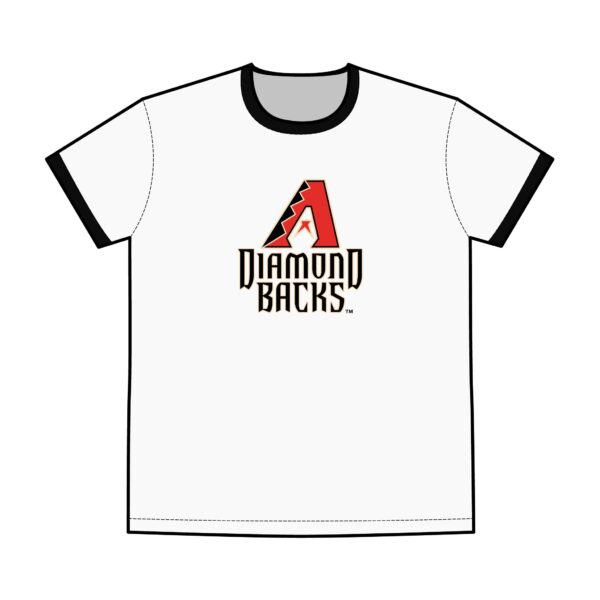 Arizona Diamondbacks Men's Staple Ringer Tee - Image 3