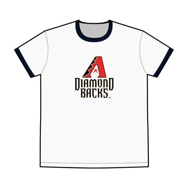Arizona Diamondbacks Men's Staple Ringer Tee - Image 5