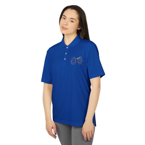 Detroit Red Wings vs Columbus Blue Jackets 2025 Stadium Series Adidas Unisex Performance Polo - Image 7
