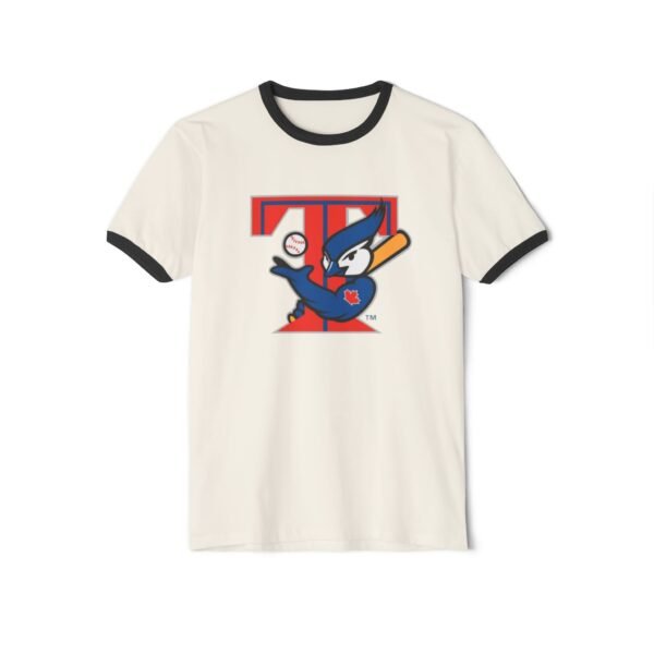 Toronto Blue Jays Unisex Cotton Ringer T-Shirt - Image 5