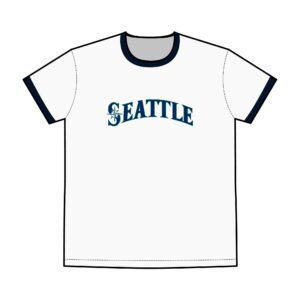 Seattle Mariners Men's Staple Ringer Tee