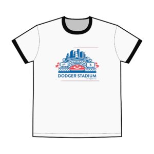 Los Angeles Dodger Stadium Men's Staple Ringer Tee