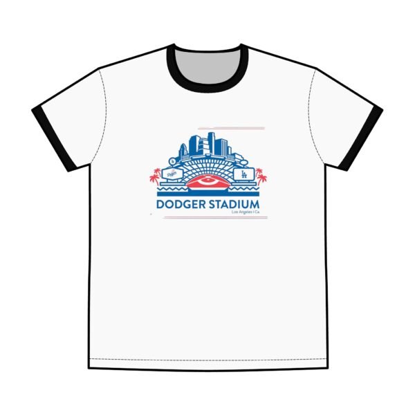 Los Angeles Dodger Stadium Men's Staple Ringer Tee