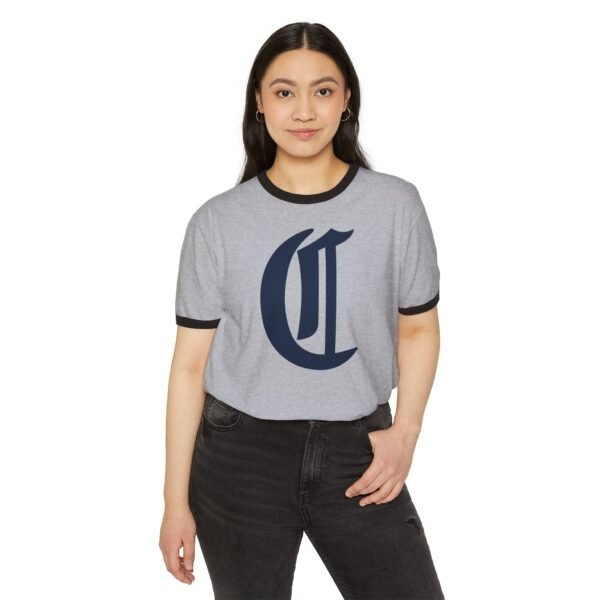 Chicago Cubs Unisex Cotton Ringer T-Shirt - Image 7