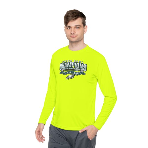 Philadelphia Eagles Super Bowl LIX Champions Unisex Lightweight Long Sleeve Tee - Image 15