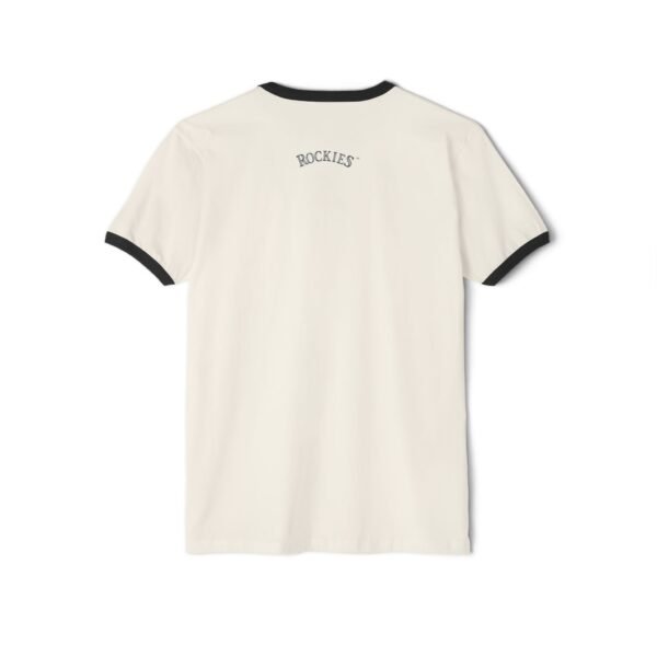 Colorado Rockies Unisex Cotton Ringer T-Shirt - Image 6