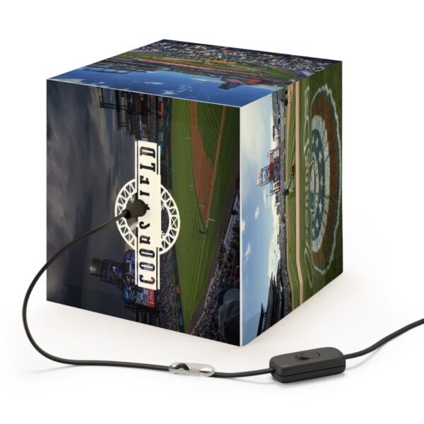 Colorado Rockies Coors Field Chase Field Light Cube Lamp - Image 3
