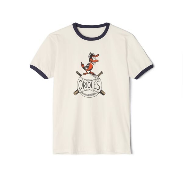 Baltimore Orioles Unisex Cotton Ringer T-Shirt