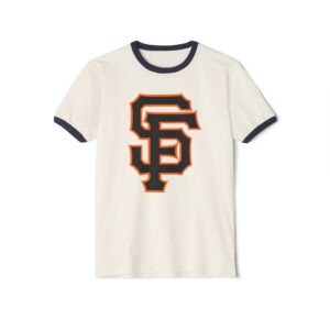 San Francisco Giants Unisex Cotton Ringer T-Shirt