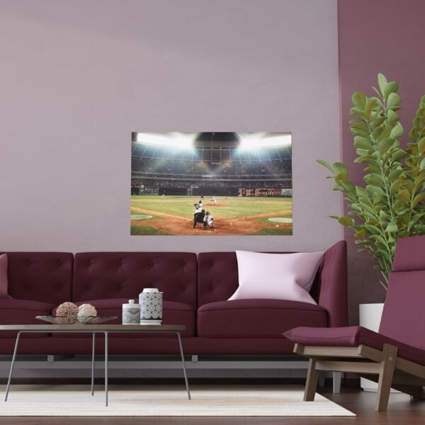 Atlanta Braves Hank Aaron 715th Home Run Indoor and Outdoor Silk Posters - Image 3