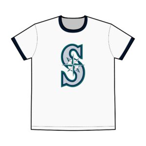 Seattle Mariners Men's Staple Ringer Tee