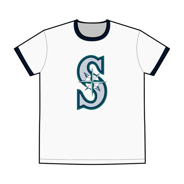 Seattle Mariners Men's Staple Ringer Tee
