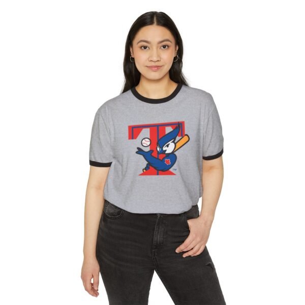 Toronto Blue Jays Unisex Cotton Ringer T-Shirt - Image 15