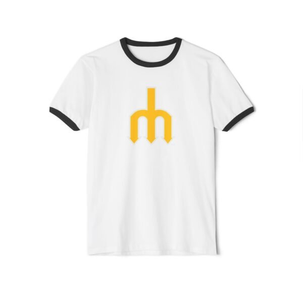 Seattle Mariners Unisex Cotton Ringer T-Shirt - Image 9