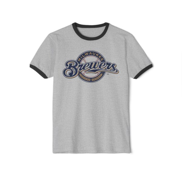 Milwaukee Brewers Unisex Cotton Ringer T-Shirt