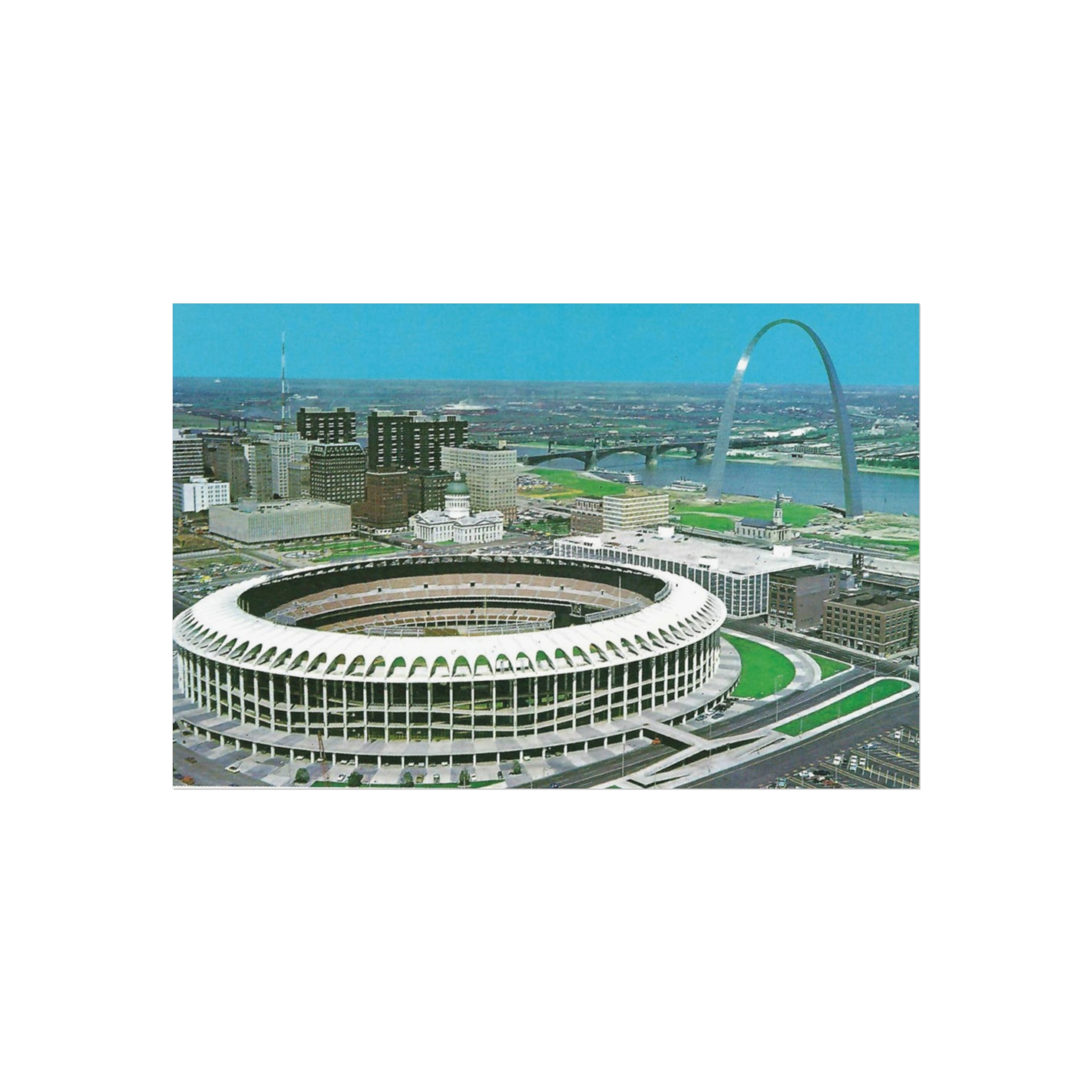 St. Louis Cardinals Busch Stadium Fine Art Posters