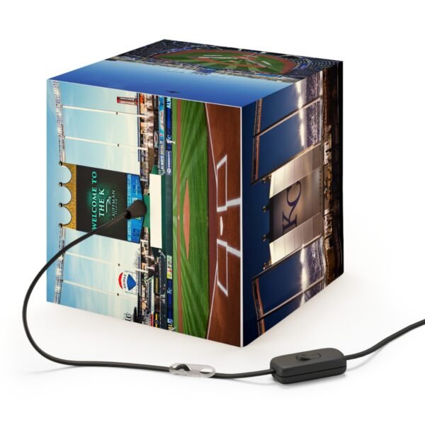 Kansas City Royals Kauffman Stadium Light Cube Lamp - Image 3