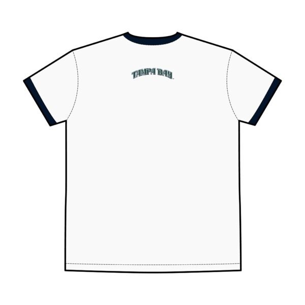 Tampa Bay Rays Men's Staple Ringer Tee - Image 4