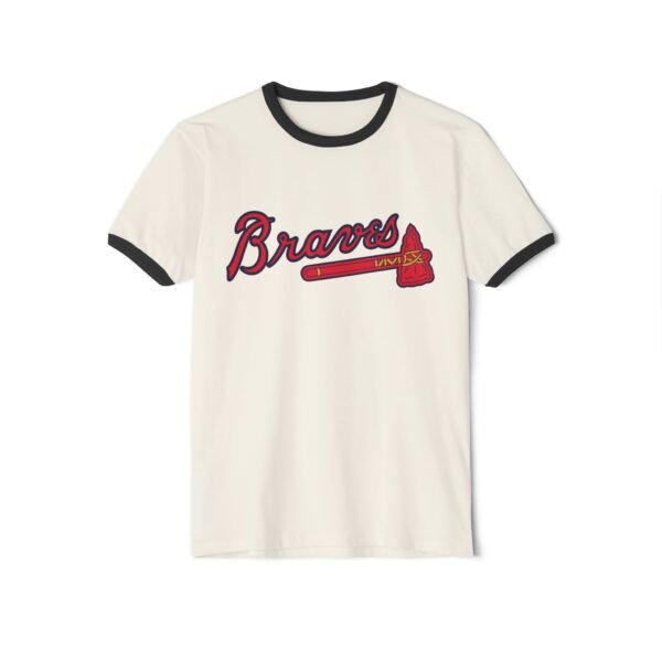 Atlanta Braves Unisex Cotton Ringer T-Shirt