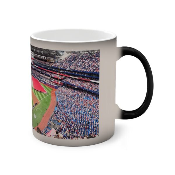 Toronto Blue Jays Rogers Centre Color-Changing Mug, 11oz - Image 3