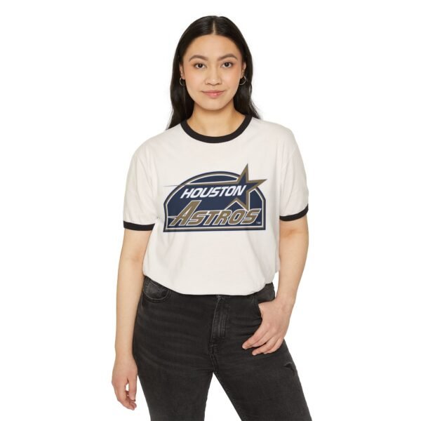 Houston Astros Unisex Cotton Ringer T-Shirt - Image 7