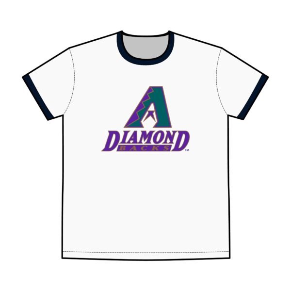 Arizona Diamondbacks Men's Staple Ringer Tee - Image 3