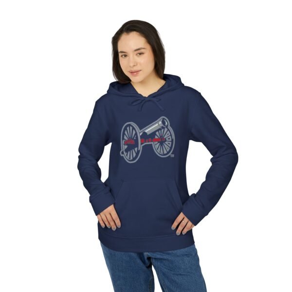 Detroit Red Wings vs Columbus Blue Jackets 2025 Stadium Series Adidas Unisex Fleece Hoodie - Image 11