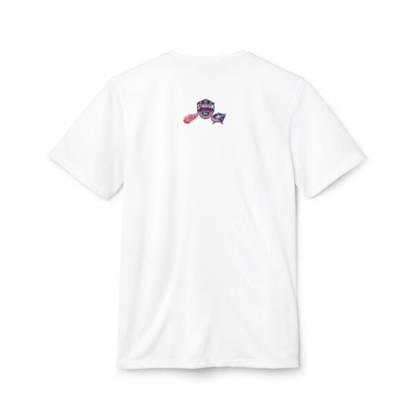 Detroit Red Wings vs Columbus Blue Jackets 2025 Stadium Series Adidas Unisex Sport T-shirt - Image 6