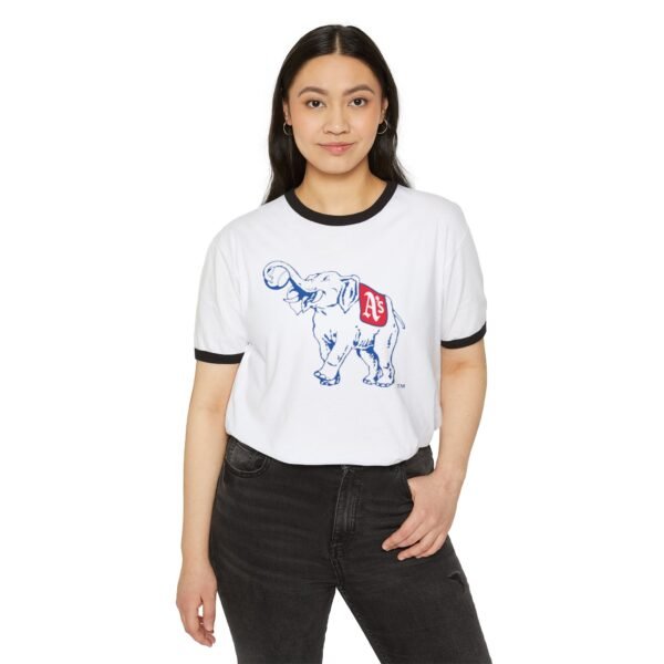 Philadelphia Athletics Unisex Cotton Ringer T-Shirt - Image 11