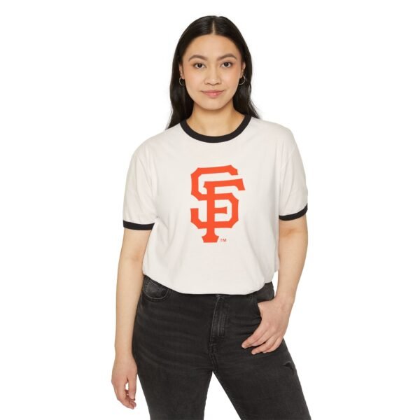 San Francisco Giants Unisex Cotton Ringer T-Shirt - Image 7