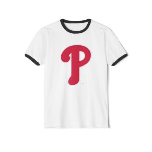 Philadelphia Phillies Unisex Cotton Ringer T-Shirt