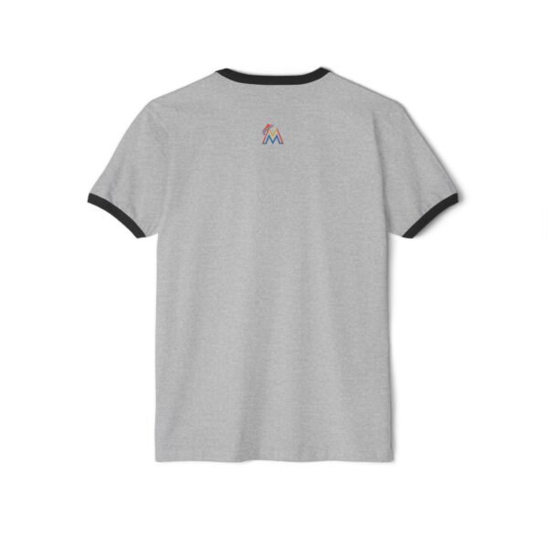 Miami Marlins Park Unisex Cotton Ringer T-Shirt - Image 2