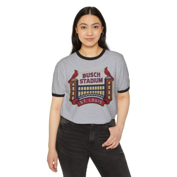 St. Louis Cardinals Unisex Cotton Ringer T-Shirt - Image 3