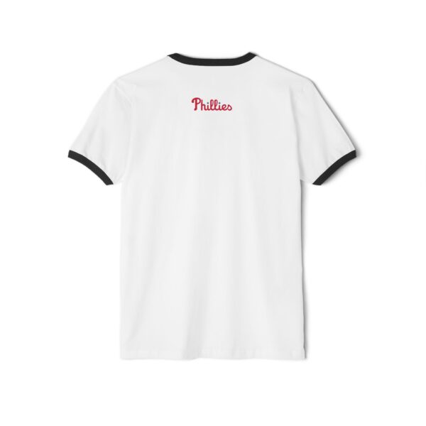 Philadelphia Phillies Unisex Cotton Ringer T-Shirt - Image 2